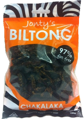 Jonty's Biltong - Smokey BBQ / 100g