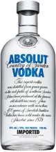 Absolut Vodka Lime Vodka / 700mL