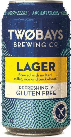 TwoBays Brewing Co - Lager / Gluten Free / 375mL