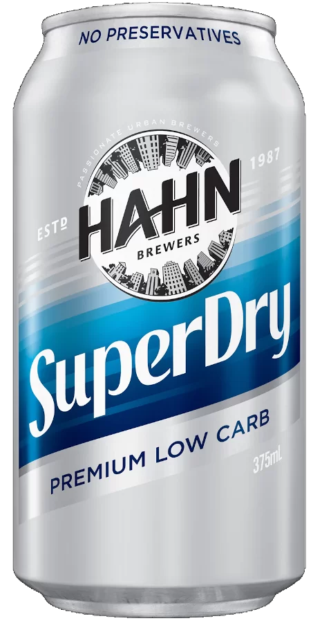 Hahn Super Dry / 375mL / Can