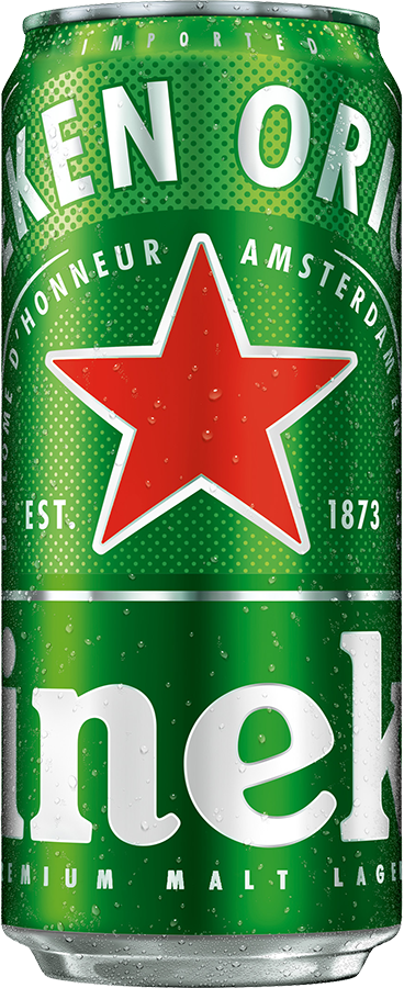 Heineken Lager - Lager Beer / 500mL / Can