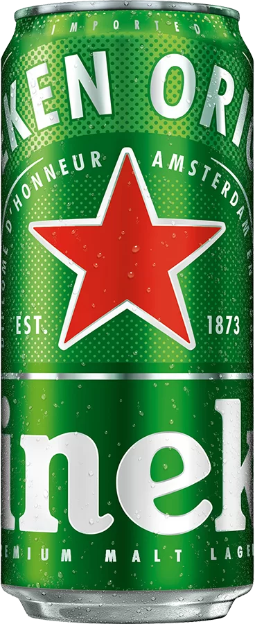Heineken Lager Lager Beer / 500mL / Can