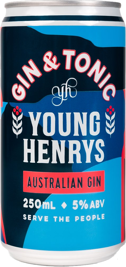 Young Henrys - Gin & Tonic Can / 250mL / Can