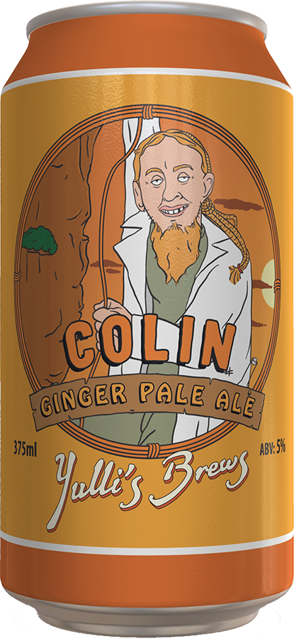 Yulli's Brews - Colin Ginger Pale Ale / 375mL / Can