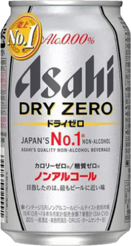 Asahi - Dry Zero / 350mL / Cans
