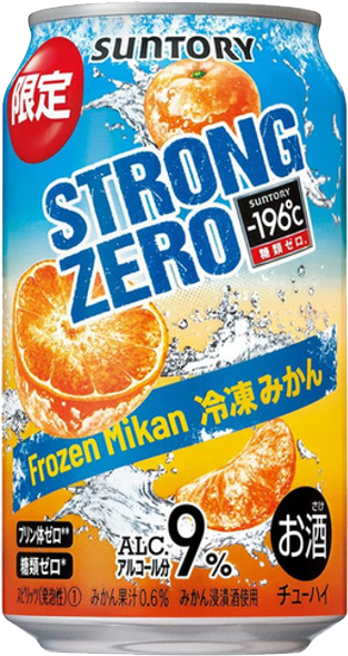Suntory - Strong Zero Frozen Mikan (Tangerine) / 350mL