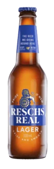 Reschs Real Lager / 330mL / Bottles