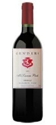 Genders Wine - McLaren Park Shiraz / 2012 / 750mL