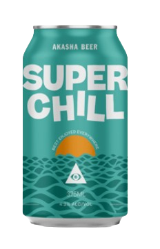 Akasha Brewing Company - Super Chill / 375mL / Cans