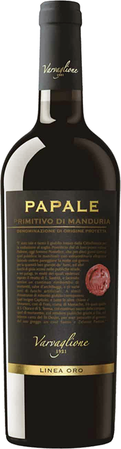 Varvaglione - Primitivo di Manduria Papale Oro / 2019 / 375mL