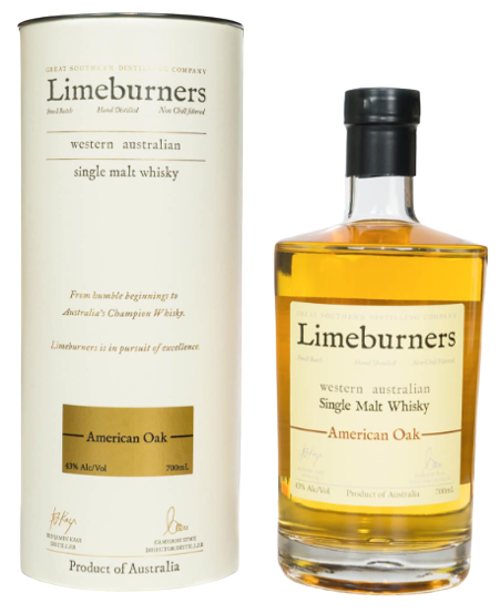 Limeburners - American Oak Whisky / Single Malt / 700mL