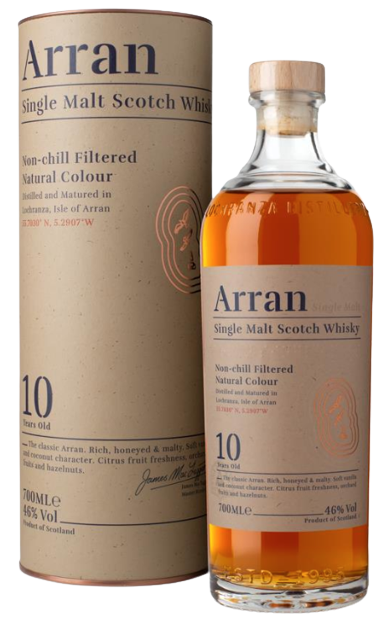 Arran - Whisky / Single Malt / 10yo / 700mL