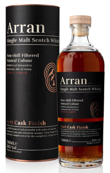Arran - Port Cask Finish Whisky / Single Malt / 700mL
