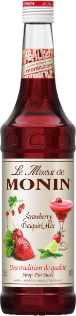 Monin - Sugar Syrup / Strawberry Daiquiri Mix / 700mL