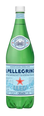 San Pellegrino - Sparkling Natural Mineral Water / 1L / PET Plastic