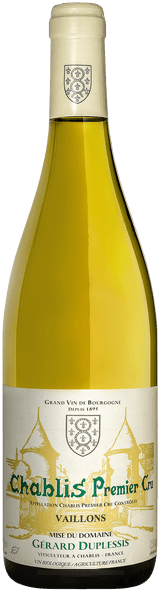 Domaine Gerard Duplessis - Vaillons 1er Cru Chablis / 2020 / 750mL