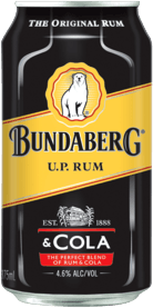 Bundaberg - Original UP Rum & Cola / 375mL / Can
