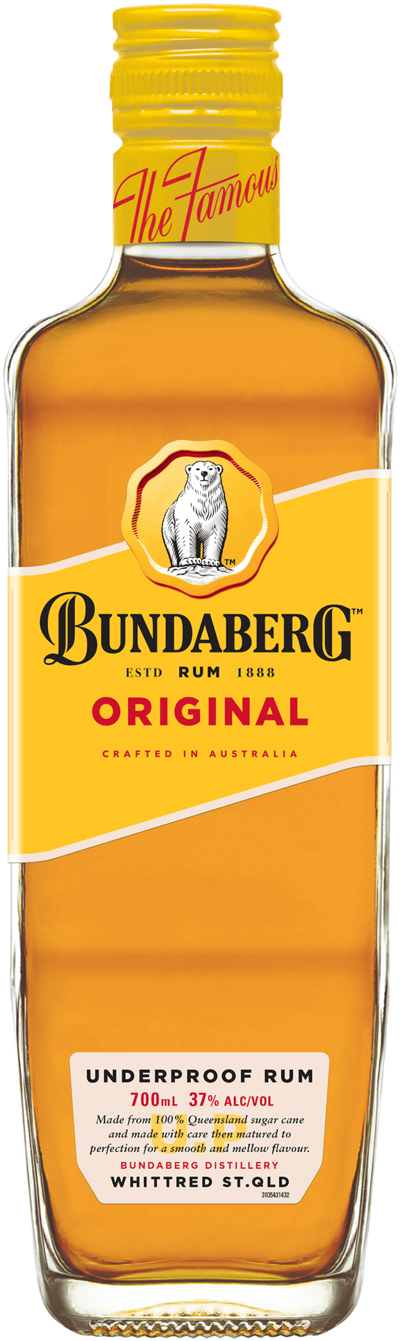 Bundaberg - UP Rum / 700mL