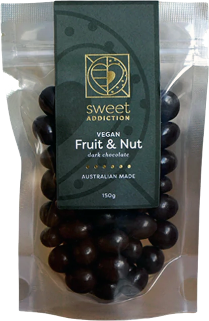 Sweet Addiction - Fruit & Nut  / Vegan / Dark Chocolate / 150g