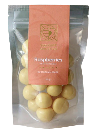 Sweet Addiction - Raspberries / White Chocolate / 150g