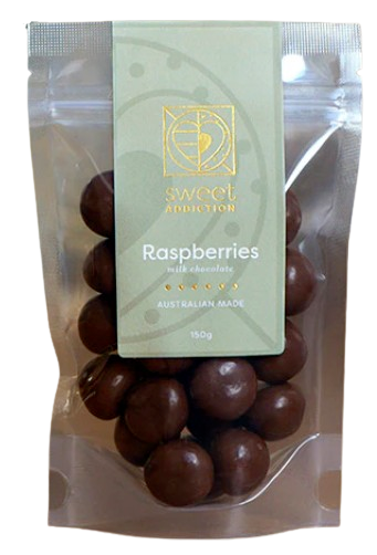 Sweet Addiction - Raspberries / Milk Chocolate / 150g