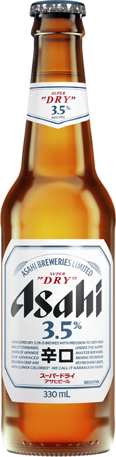 Asahi - Super Dry 3.5% / 330mL / Bottle