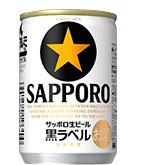 Sapporo  - Black Star Lager / 135mL / Cans