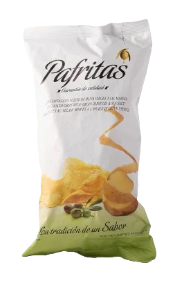 Pafritas Sal Marina Virgin Olive Oil & Sea Salt Chips / 100g
