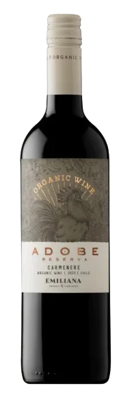 Emiliana Adobe Carmenere Reserva / Organic / 2023 / 750mL