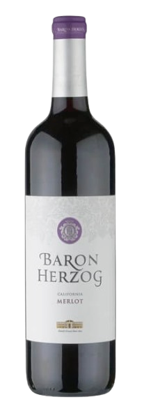 Baron Herzog Merlot / Kosher & Mevushal / 2022 / 750mL