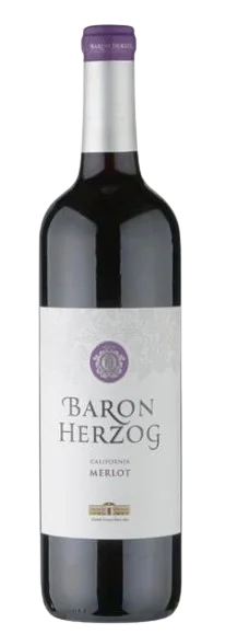 Baron Herzog Merlot / Kosher & Mevushal / 2022 / 750mL