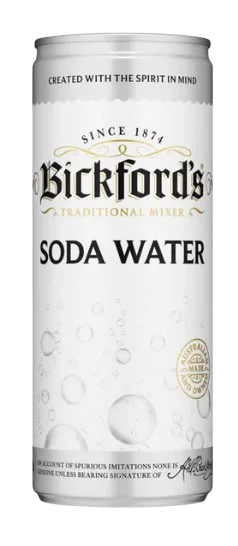 Bickford's Soda Water / 250mL / Can