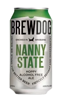 BrewDog Nanny State Hoppy Ale (Alcohol-Free) / Zero Alcohol / 375mL