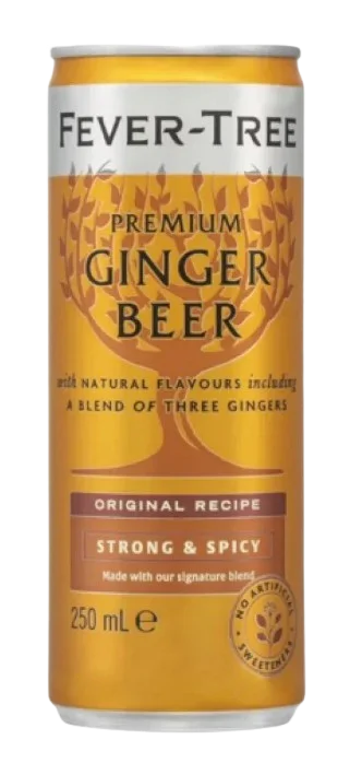 Fever Tree Ginger Beer / 250mL / Can