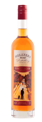 Hellyers Road Distillery - Pinot Noir Cask Finish Single Malt Whiskey / 700mL