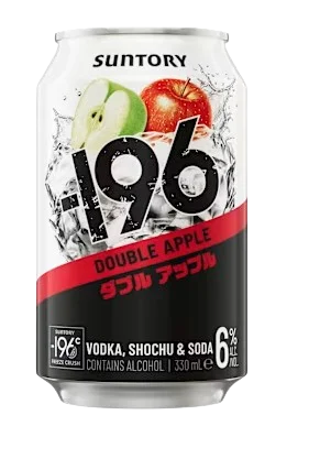 Suntory 196 Double Apple / 330mL / Cans