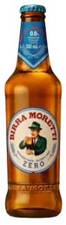 Birra Moretti 0% Lager / Zero / 330mL / Bottles