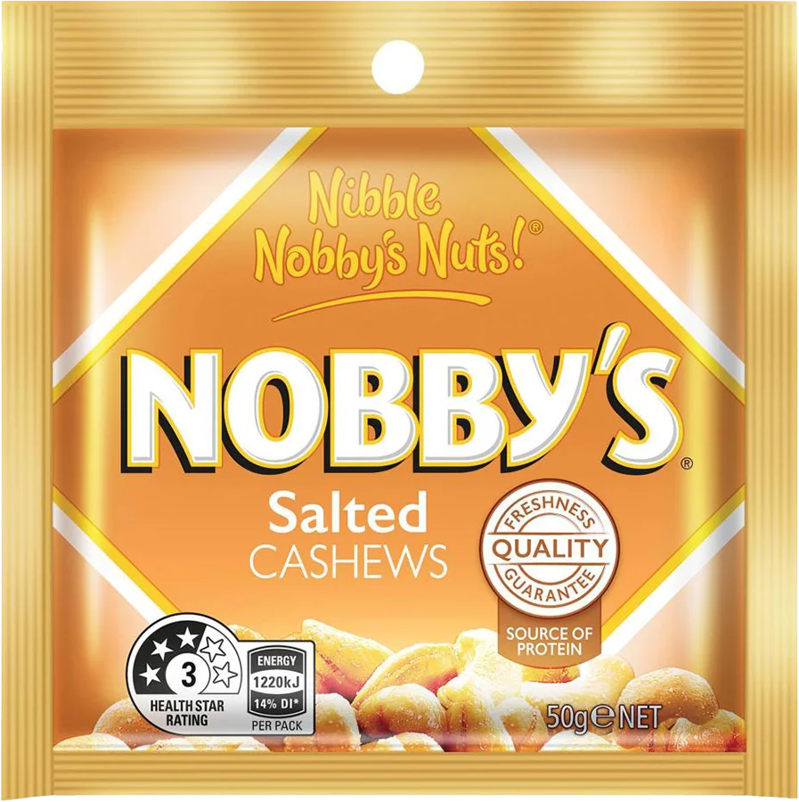Nobby's Nuts Salted Cashews / 50g