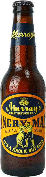 Murrays Craft Brewing Co.  - Angry Man Pale Ale / 330mL / Bottles