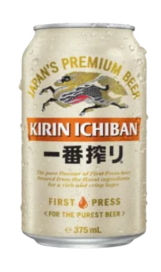 Kirin Ichiban Beer / Pale Lager / 375mL / Cans
