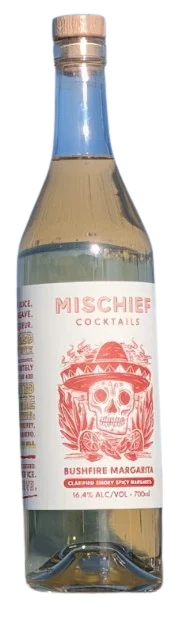 Mischief Cocktails Bushfire Margarita (Clarified Smoky Spicy) / 700mL