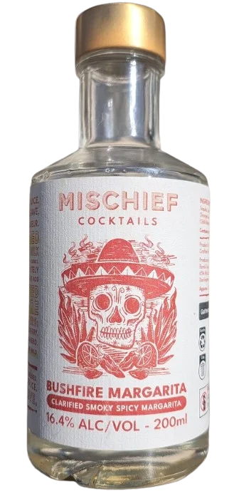 Mischief Cocktails Bushfire Margarita (Clarified Smoky Spicy) / 200mL