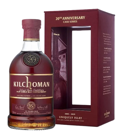 Kilchoman Scotch Whisky / Single Malt / 15yo / 700mL