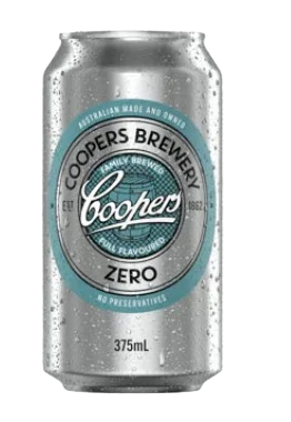 Coopers Zero / Zero-Alcoholic / 375mL / Can