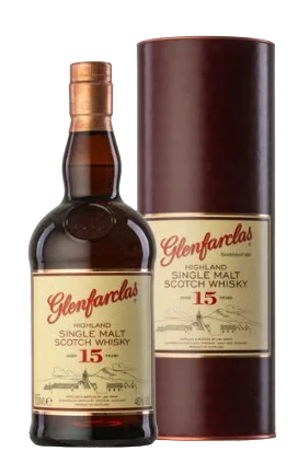Glenfarclas Single Malt Whisky / Speyside / 15yo / 700mL