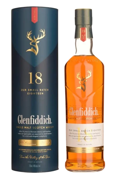 Glenfiddich Scotch Whisky / 18yo / 700mL