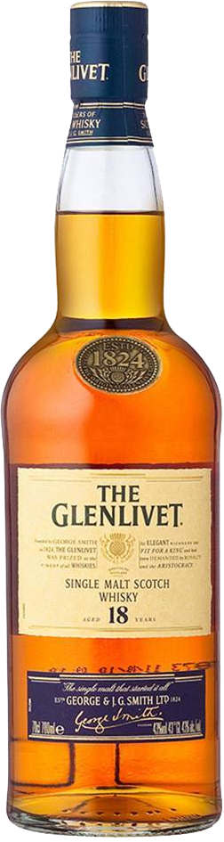 Glenlivet - Whisky / 18yo / 700mL