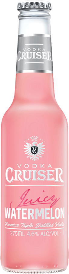 Vodka Cruiser - Juicy Watermelon / 275mL / Bottles