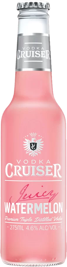 Vodka Cruiser Juicy Watermelon / 275mL / Bottles
