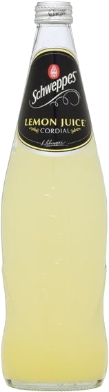 Schweppes - Lemon Cordial / 750mL